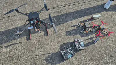 A selection from our diverse UAV fleet